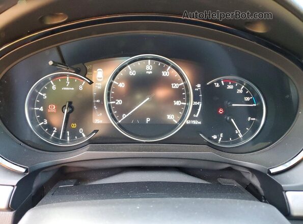 JM3TCBDYXM0517254 2021 MAZDA CX-9 Silver ხელსაწყოთა პანელის ხედი