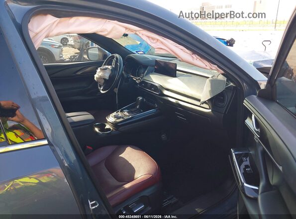 JM3TCBDYXN0620272 2022 MAZDA CX-9 Gray Vista interior delantera