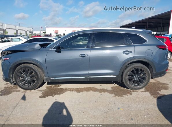JM3TCBDYXN0620272 2022 MAZDA CX-9 Gray Vista interior de 360 grados