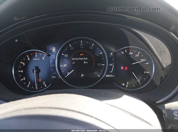 JM3TCBDYXP0631016 2023 MAZDA CX-9 Gray Հետևի նստատեղերի տեսք