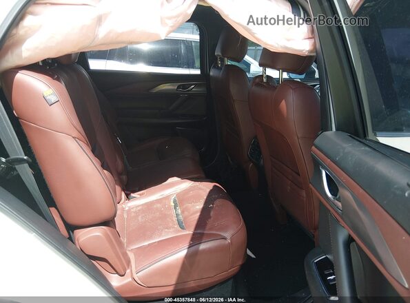 JM3TCBEY0H0132905 2017 MAZDA CX-9 White Widok naklejki z numerem VIN