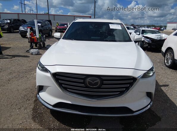 JM3TCBEY0H0132905 2017 MAZDA CX-9 White Widok zestawu wskaźników