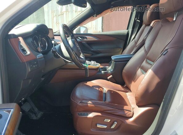 JM3TCBEY0J0226031 2018 MAZDA CX-9 White Սալոնի դիմացի տեսք