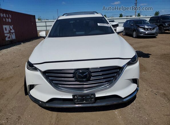 JM3TCBEY0J0226031 2018 MAZDA CX-9 White Դիմացի տեսք