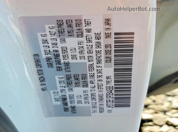 JM3TCBEY2P0644888 2023 MAZDA CX-9 White 