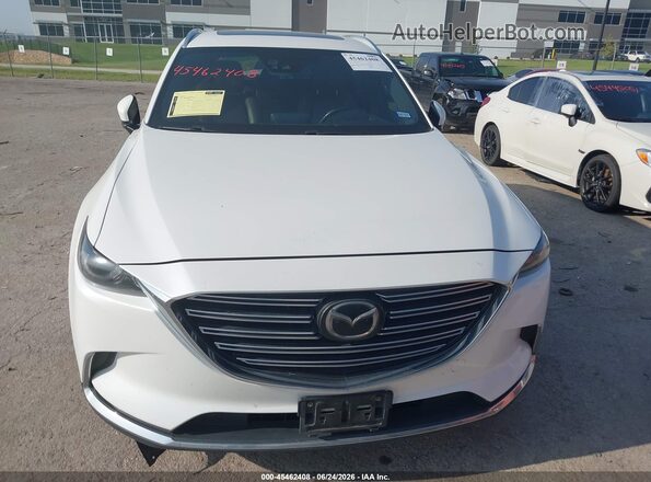 JM3TCBEY3H0137001 2017 MAZDA CX-9 White ხელსაწყოთა პანელის ხედი