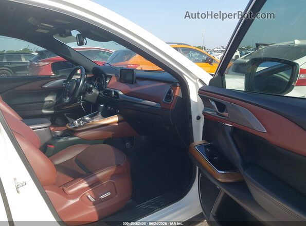 JM3TCBEY3H0137001 2017 MAZDA CX-9 White წინა სალონის ხედი