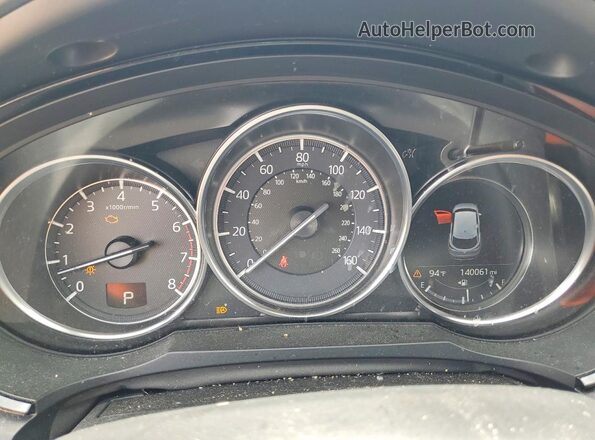 JM3TCBEY3J0222104 2018 MAZDA CX-9 White Vista del cuadro de instrumentos