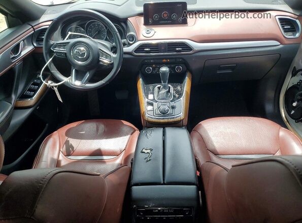 JM3TCBEY3J0222104 2018 MAZDA CX-9 White Vista del salpicadero