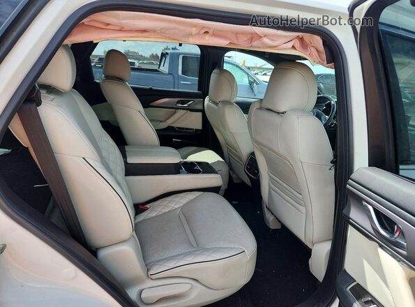 JM3TCBEY4M0519175 2021 MAZDA CX-9 White უკანა სავარძლების ხედი