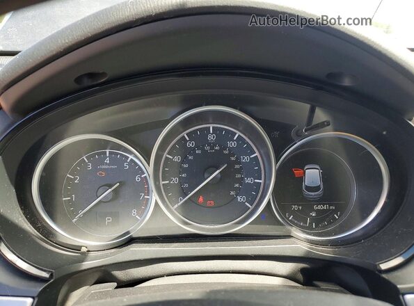 JM3TCBEY6J0216247 2018 MAZDA CX-9 Charcoal Widok zestawu wskaźników