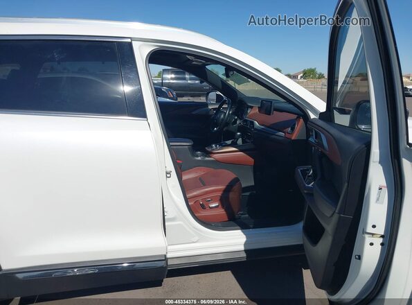 JM3TCBEY6J0217690 2018 MAZDA CX-9 White Widok wnętrza z przodu