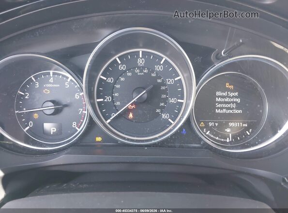 JM3TCBEY6J0217690 2018 MAZDA CX-9 White Widok tylnych siedzeń