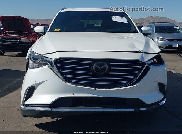 JM3TCBEY6J0217690 2018 MAZDA CX-9 White Widok wnętrza z tyłu