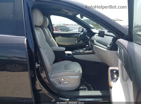 JM3TCBEY6P0643694 2023 MAZDA CX-9 Black Սալոնի դիմացի տեսք