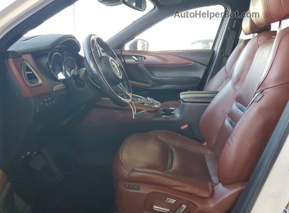 JM3TCBEY8G0118457 2016 MAZDA CX-9 White Սալոնի դիմացի տեսք