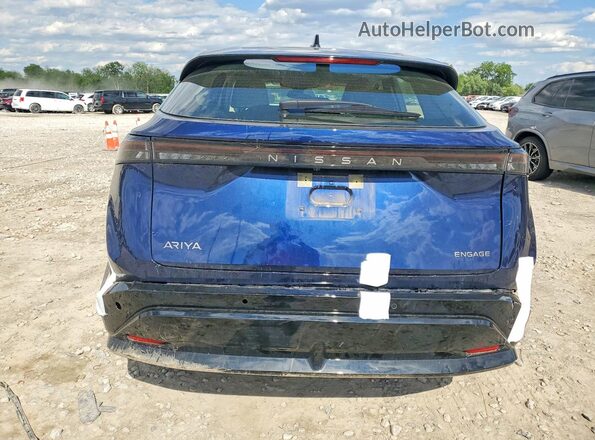 JN1AF0BA3RM431935 2024 NISSAN ARIYA Blue Widok z tyłu
