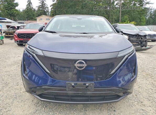 JN1AF0BA4RM430793 2024 NISSAN ARIYA Blue Դիմացի տեսք