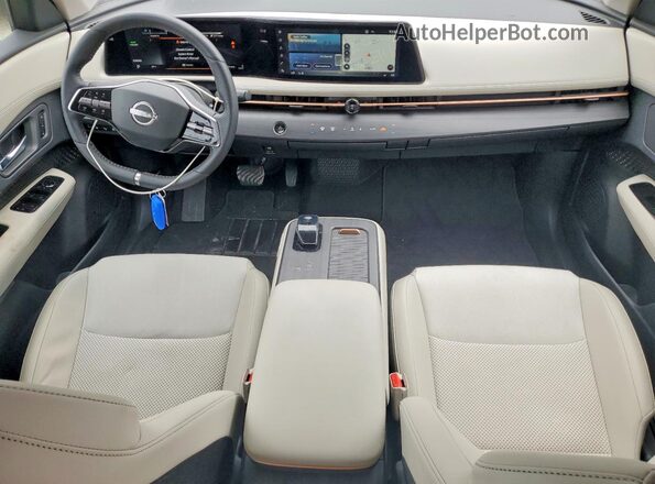 JN1AF0BA4RM430793 2024 NISSAN ARIYA Blue Առջևի վահանակի տեսք