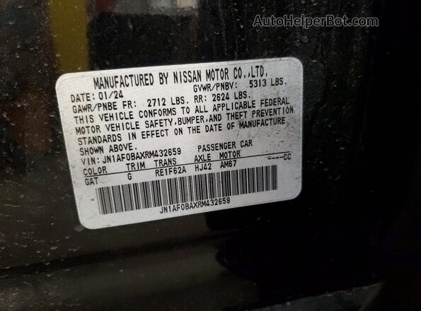 JN1AF0BAXRM432659 2024 NISSAN ARIYA Black 
