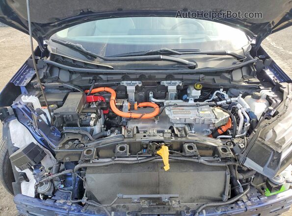JN1BF0BA1PM408865 2023 NISSAN ARIYA Blue Vista del compartimento del motor