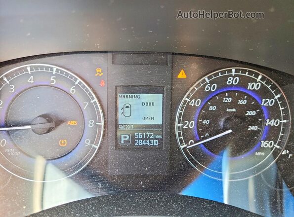 JN1BJ0RP0HM390532 2017 INFINITI QX50 Белый Вид щитка приборов