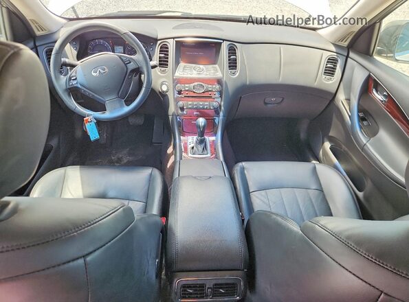 JN1BJ0RP0HM390532 2017 INFINITI QX50 Белый Вид панели приборов