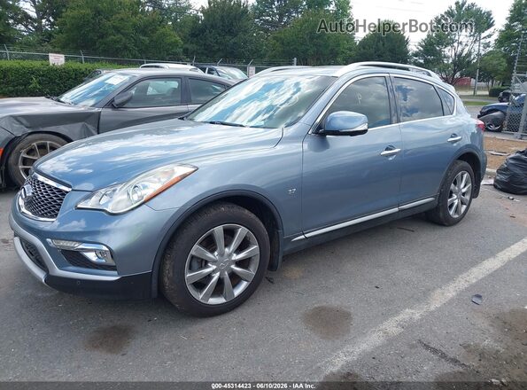 JN1BJ0RP1HM384108 2017 INFINITI QX50 Gray Vista tres cuartos delantera izquierda