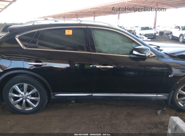 JN1BJ0RP7HM385361 2017 INFINITI QX50 Black Вид щитка приладів