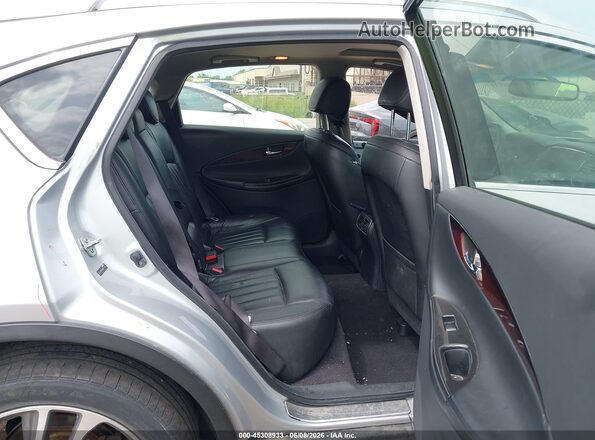 JN1BJ0RR0HM415110 2017 INFINITI QX50 Silver VIN კოდის სტიკერის ხედი