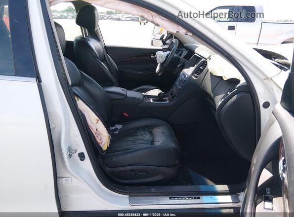 JN1BJ0RR4HM409178 2017 INFINITI QX50 White Widok wnętrza z przodu