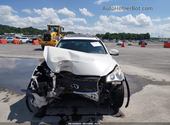 JN1BJ0RR4HM409178 2017 INFINITI QX50 White Widok wnętrza z tyłu
