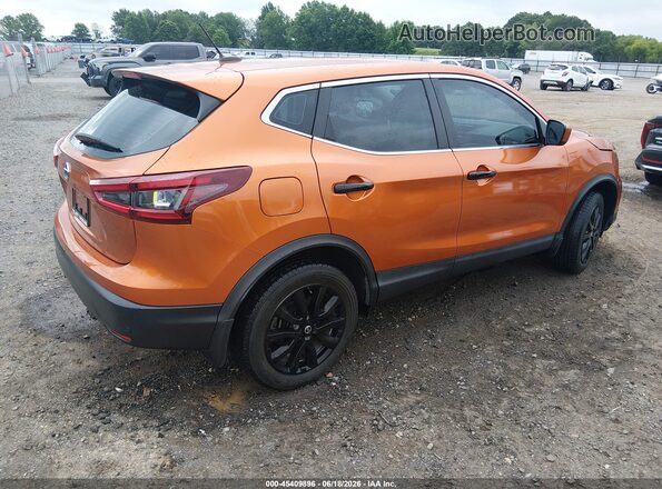 JN1BJ1AV0MW322598 2021 NISSAN ROGUE Orange Հետևի աջ