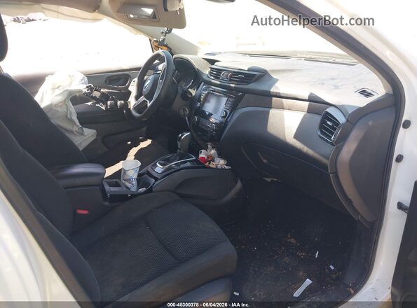 JN1BJ1AV2MW312509 2021 NISSAN ROGUE White Widok wnętrza z przodu