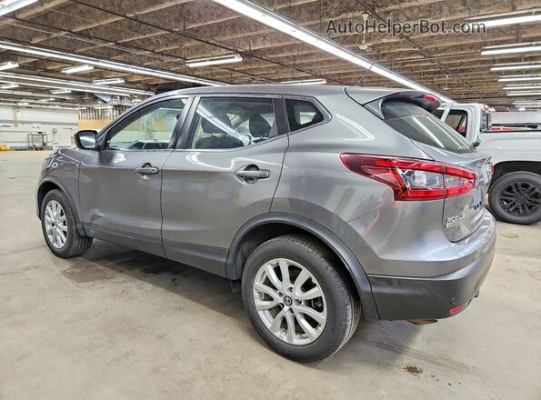 JN1BJ1AV2MW560436 2021 NISSAN ROGUE Gray უკანა მარცხენა