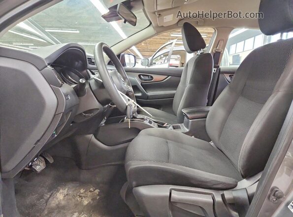 JN1BJ1AV2MW560436 2021 NISSAN ROGUE Gray წინა სალონის ხედი