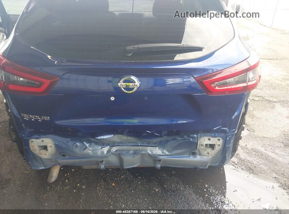 JN1BJ1AV3MW304094 2021 NISSAN ROGUE Blue Դիմացի տեսք