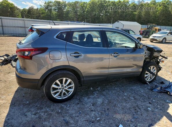 JN1BJ1AV3MW304242 2021 NISSAN ROGUE Silver Rear right