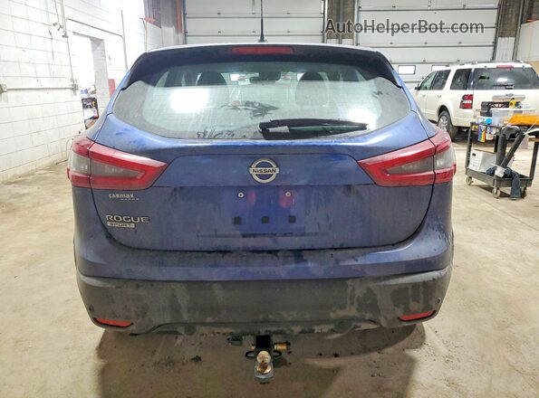 JN1BJ1AV4MW303472 2021 NISSAN ROGUE Blue Vista trasera