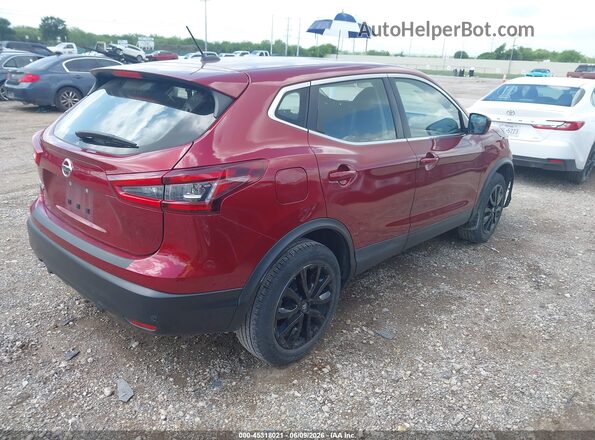 JN1BJ1AV4MW312429 2021 NISSAN ROGUE Red Tył prawy