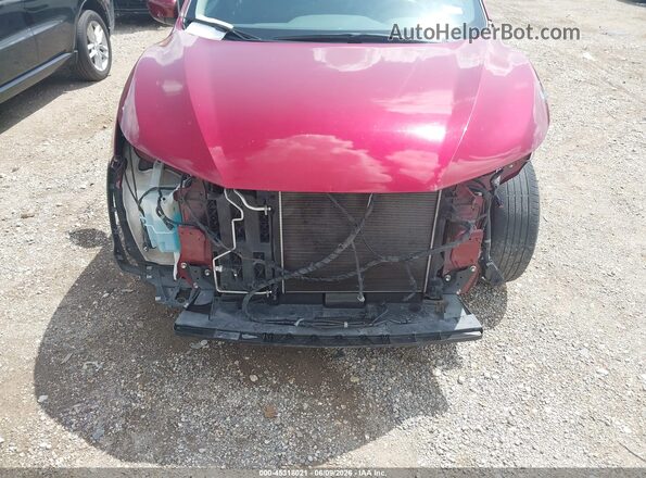 JN1BJ1AV4MW312429 2021 NISSAN ROGUE Red Widok z przodu