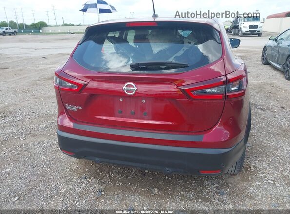 JN1BJ1AV4MW312429 2021 NISSAN ROGUE Red 