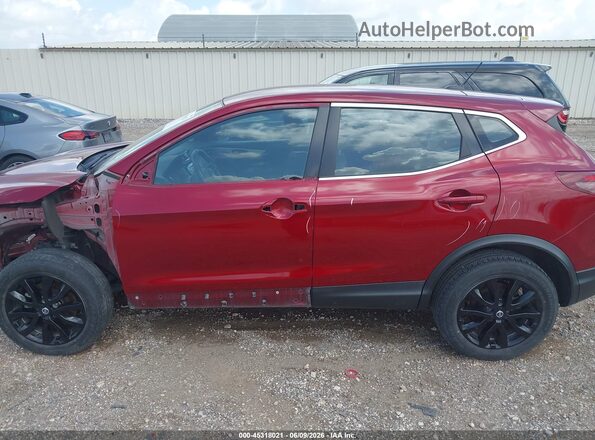 JN1BJ1AV4MW312429 2021 NISSAN ROGUE Red 