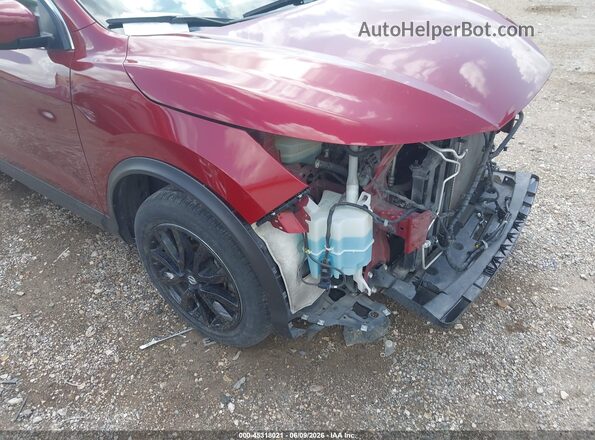 JN1BJ1AV4MW312429 2021 NISSAN ROGUE Red 