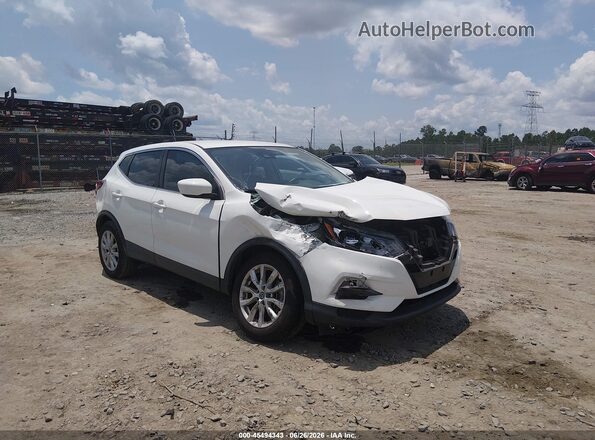 JN1BJ1AV5MW307997 2021 NISSAN ROGUE White Widok z przodu