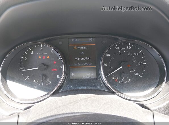 JN1BJ1AV5MW307997 2021 NISSAN ROGUE White Widok tylnych siedzeń