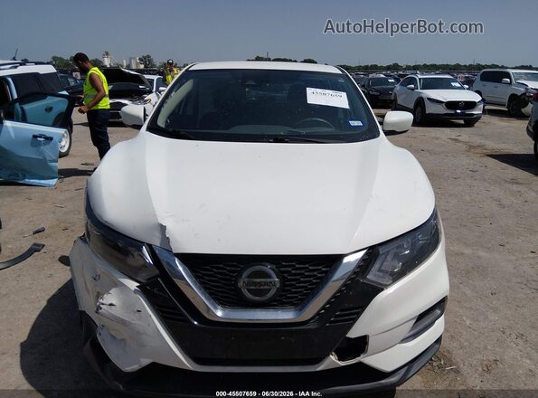 JN1BJ1AV5NW342542 2022 NISSAN ROGUE White Вид щитка приладів
