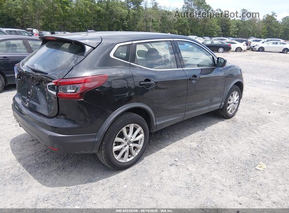 JN1BJ1AV6MW560729 2021 NISSAN ROGUE Black Trasero derecho