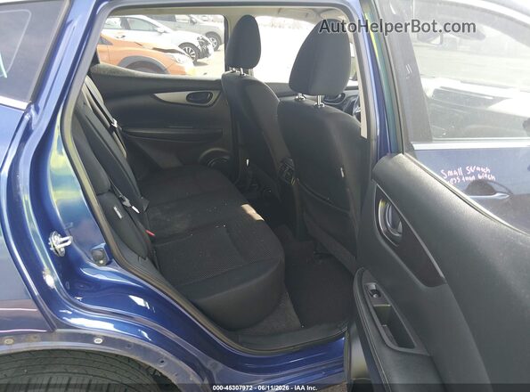 JN1BJ1AV7MW302932 2021 NISSAN ROGUE Blue VIN sticker view