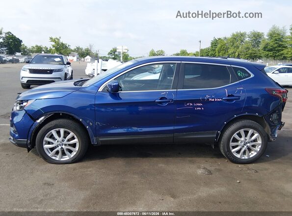 JN1BJ1AV7MW302932 2021 NISSAN ROGUE Blue 360 interior view